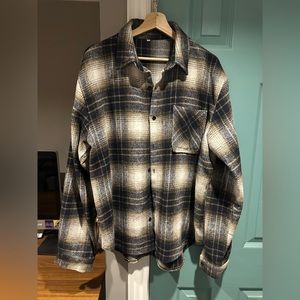 flannel shirt jacket